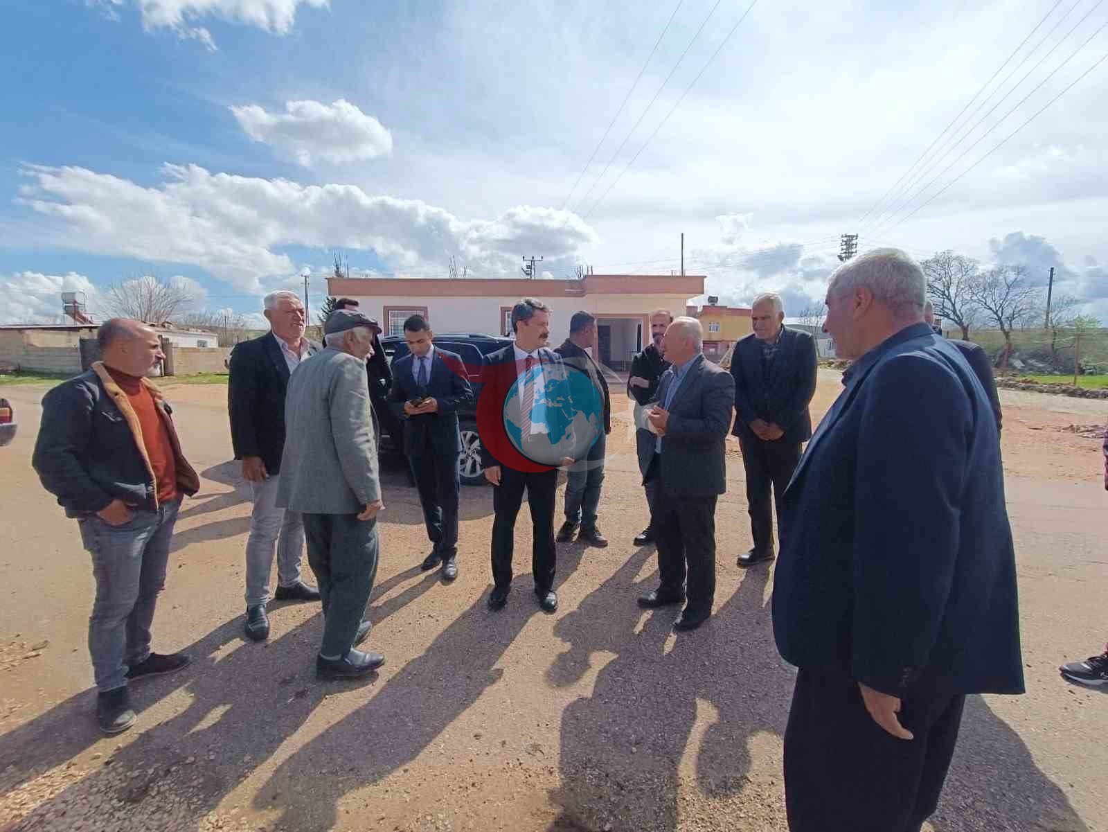 Kaymakam Aslan, Hacıhalil ve Kızılkaya Köylerini Ziyaret Etti