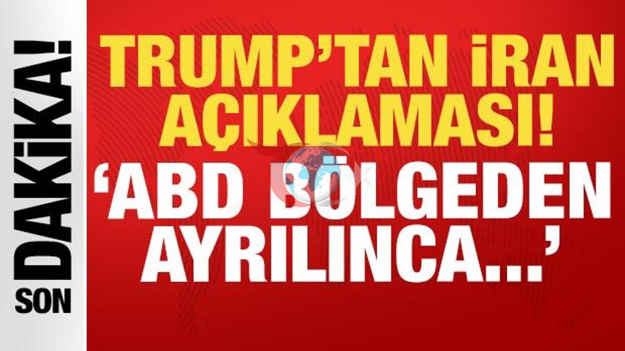 Trump'tan Kritik İran Açıklaması: Dünya Nefesini Tuttu!