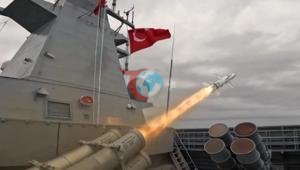 Savunma Sanayii Başkanı Haluk Görgün görüntüleri paylaştı Gemisavar füzesi ATMACA, kara hedefini tam isabetle vurdu