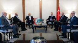 Dışişleri Bakanı Hakan Fidan Hamas heyetiyle bir araya geldi