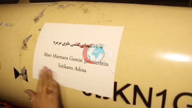 İran İsrail'e attığı füzelere bakın ne yazdı! Biri Erbakan diğeri Mavi Marmara - Resim: 1