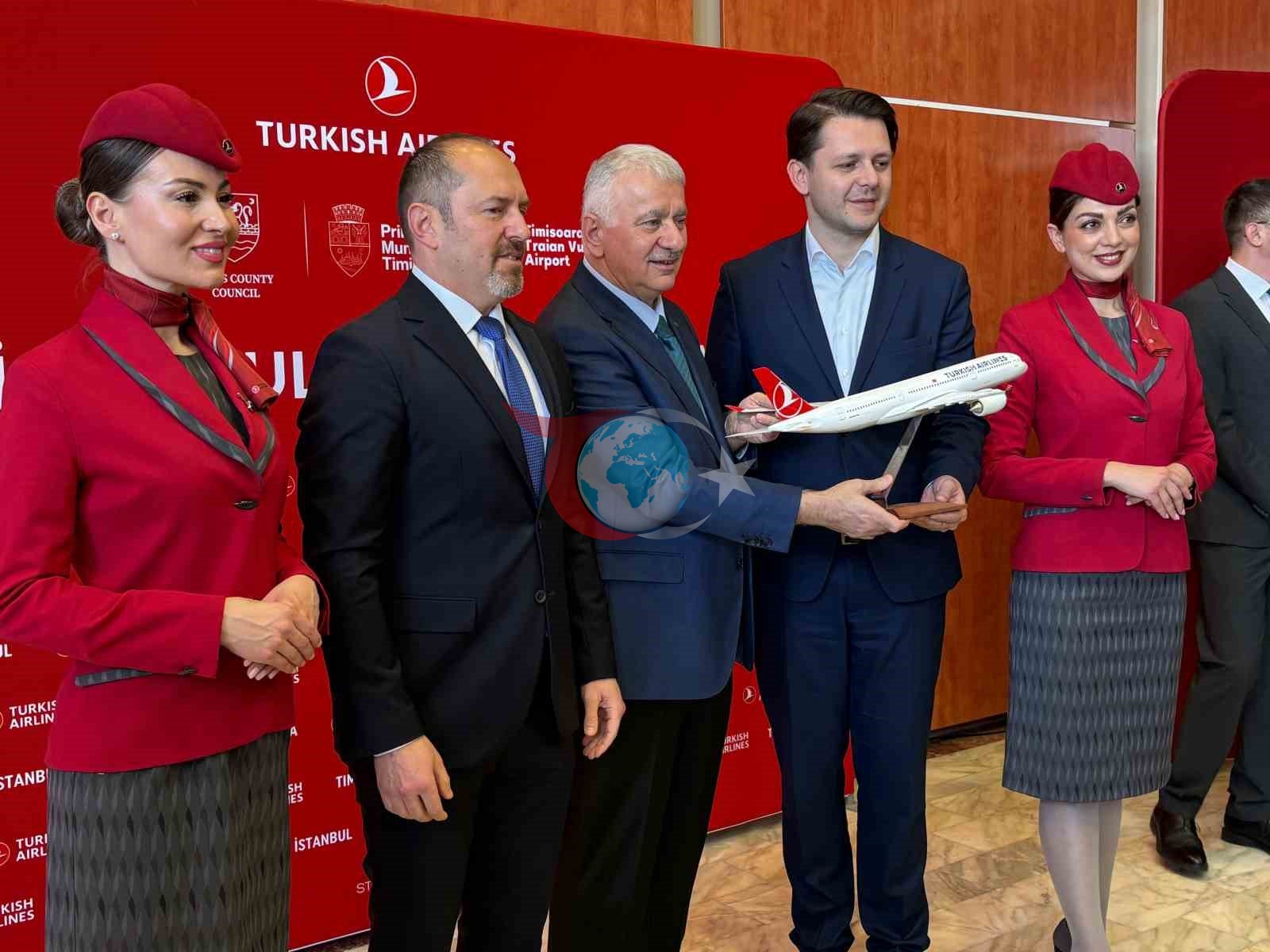 Türk Hava Yolları Timişoara'ya İlk Uçuşunu Gerçekleştirdi