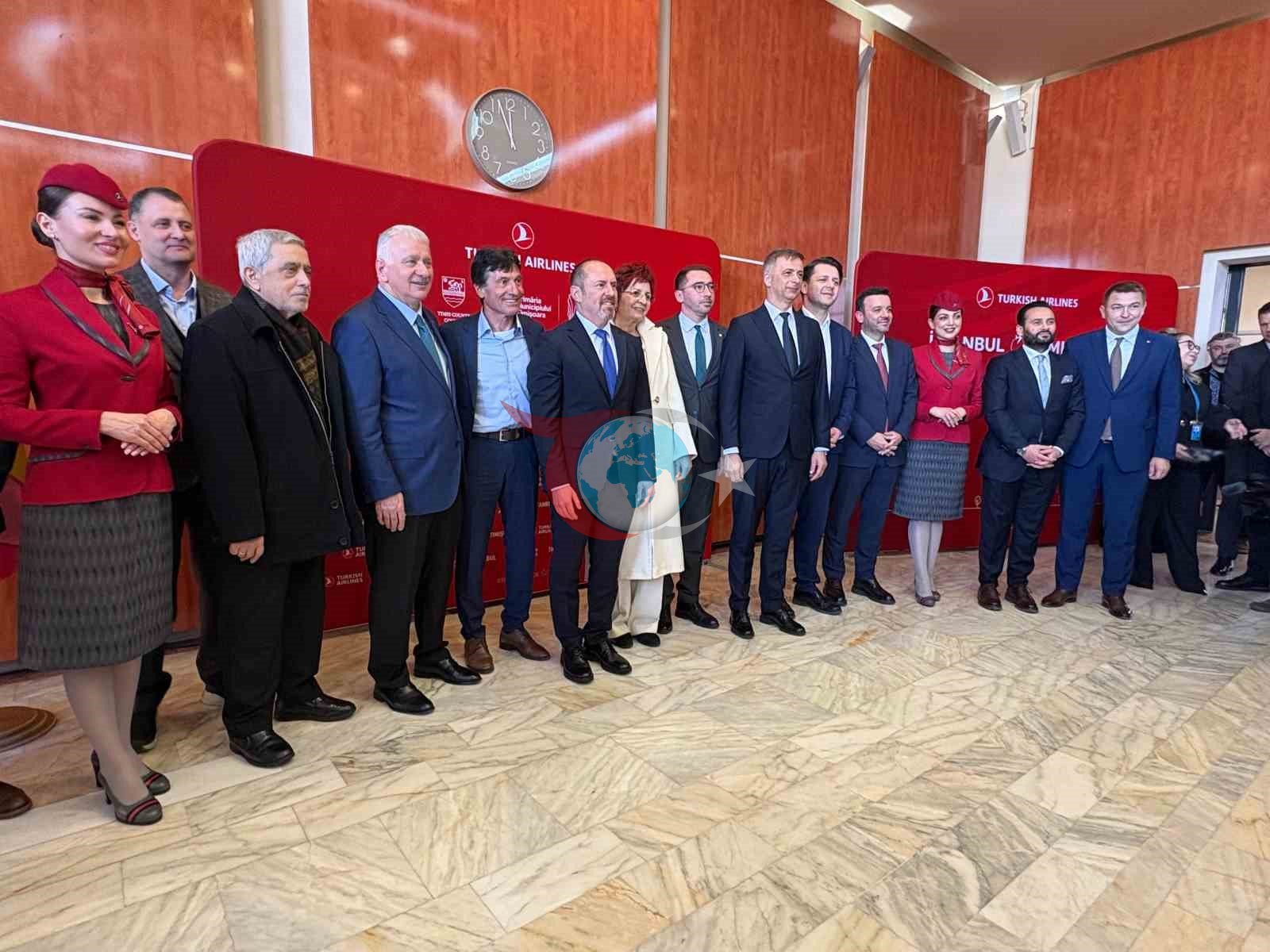 Türk Hava Yolları Timişoara’a ilk seferini yaptı
