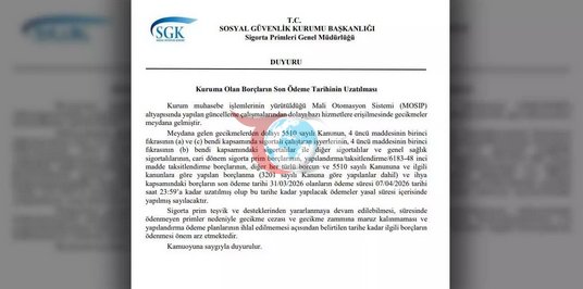 Borcu olanlar nefes alacak: SGK ödeme tarihleri uzatıldı - Resim: 0