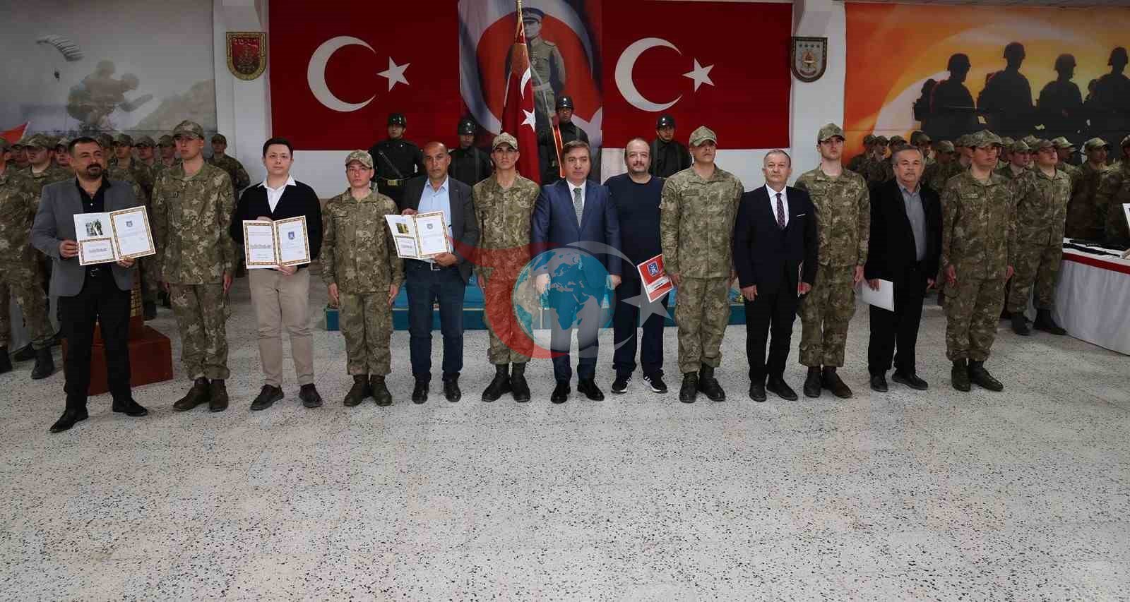 Erzincan’da bedelli erler yemin etti