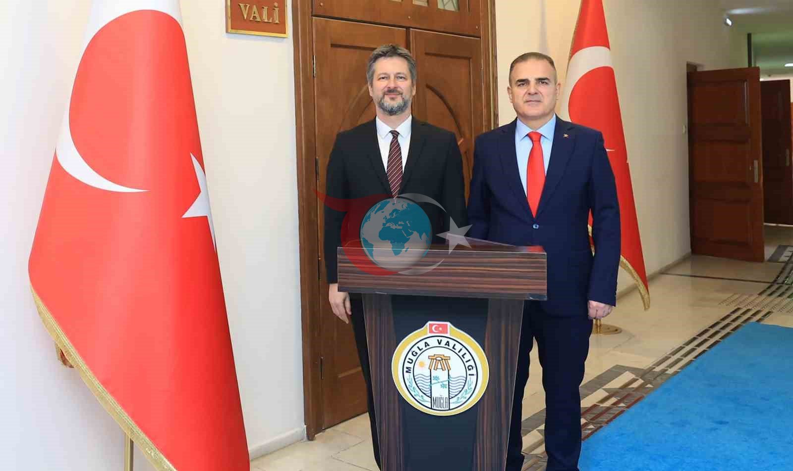Macaristan Büyükelçisi Matis'ten Vali Akbıyık'a Veda Ziyareti