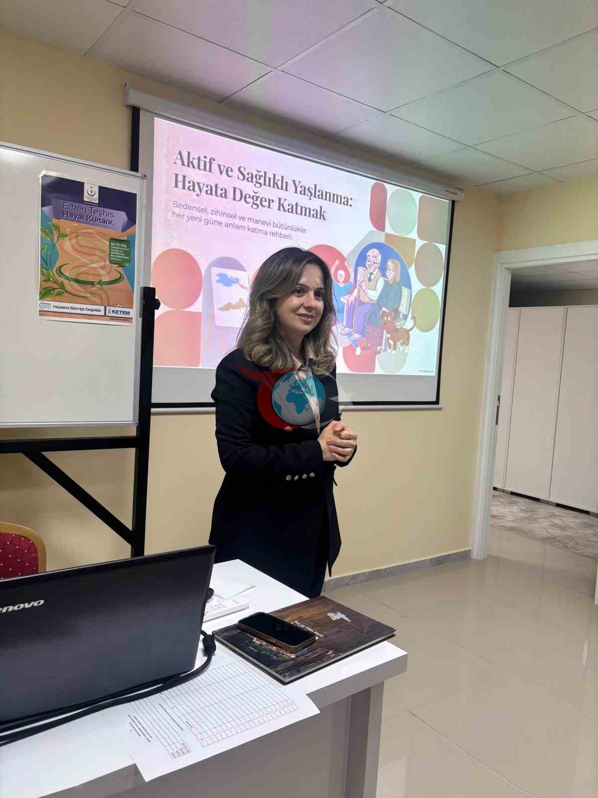 Hitit Üniversitesi Kadınlara 'Sağlıklı Yaşlanma' Semineri Düzenledi