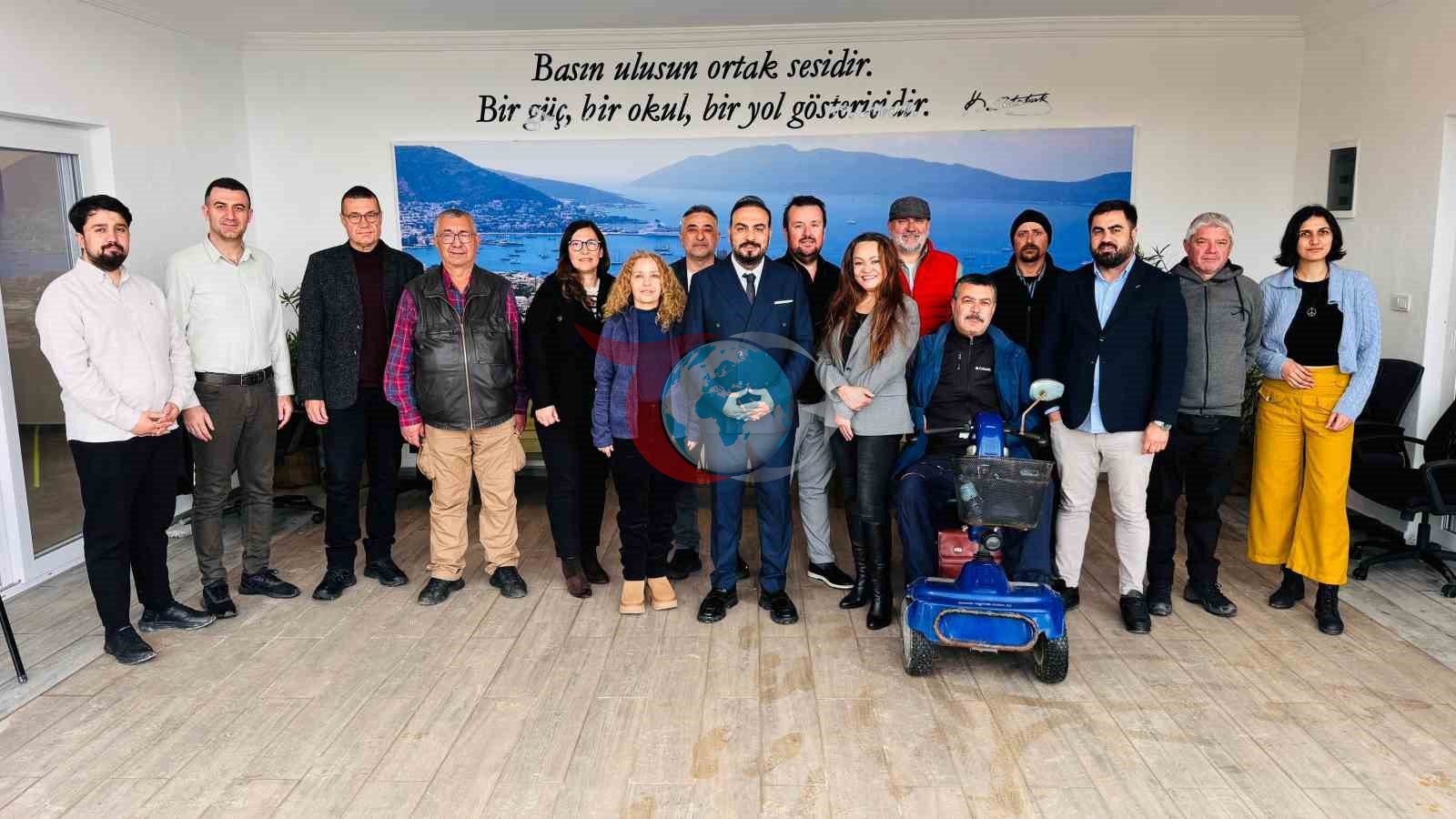 Bodrum Gazeteciler Cemiyeti&rsquo;nde Ayhan güven tazeledi