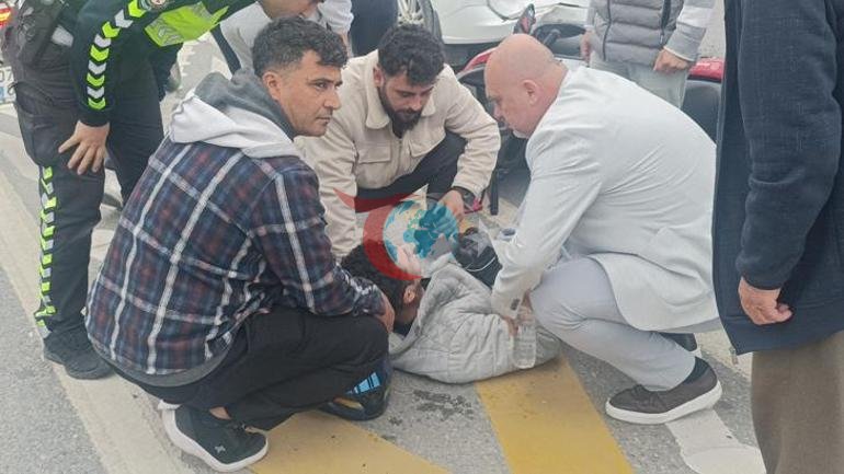 Başını araca çarptı, ölümden döndü Şok geçiren sürücü aynı soruyu defalarca sordu
