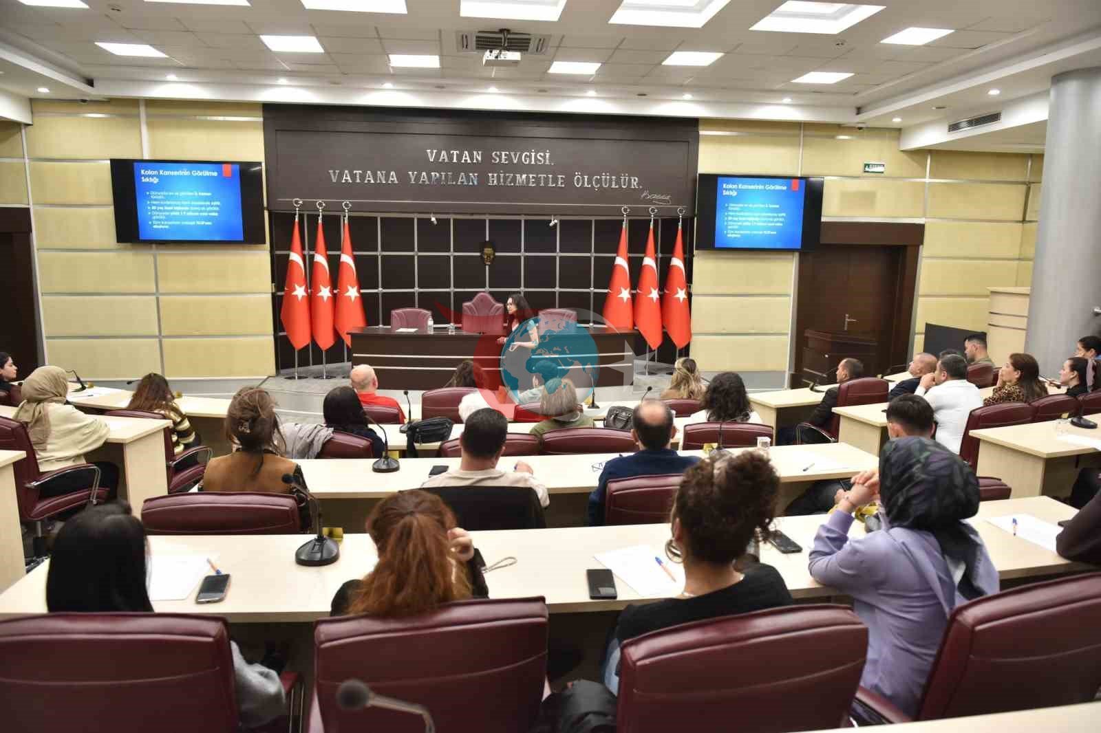 Kepezโde kolon kanserine karลฤฑ bilinรงlendirme eฤitimi