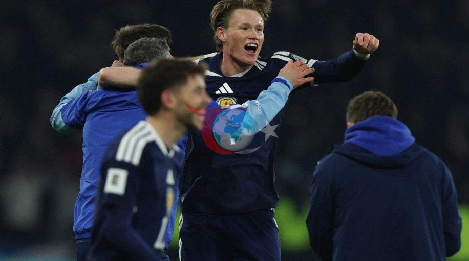 McTominay'ın kaptanlığını yaptığı İskoçya 28 yıl sonra Dünya Kupası'nda