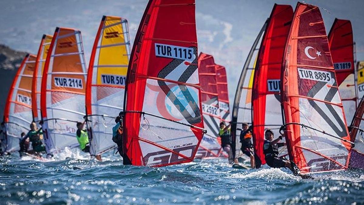 Genç Yelkenciler Foça'da Techno 293 Dünya Şampiyonası'nda Yarışacak