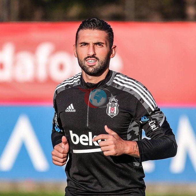 Umut Meraş Beşiktaş antrenmanında