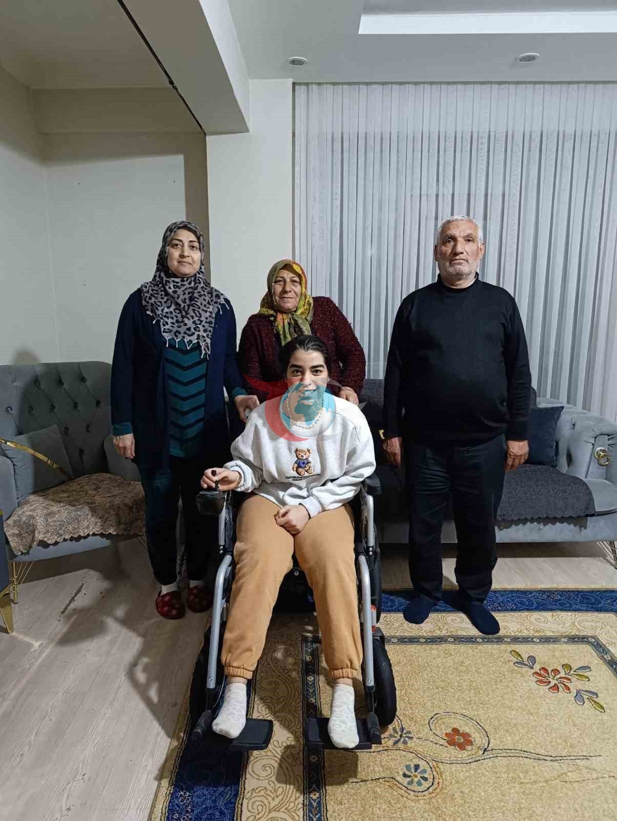 Engelli bireyin sosyal medya üzerinden yaptığı yardım çağrısı karşılıksız kalmadı