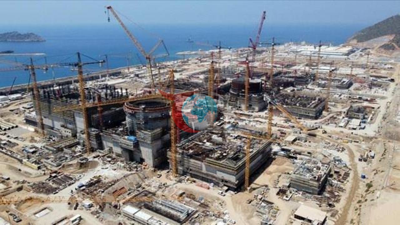 Akkuyu Nükleer Santrali'nde İkinci Ünitenin Önemli Aşaması Tamamlandı