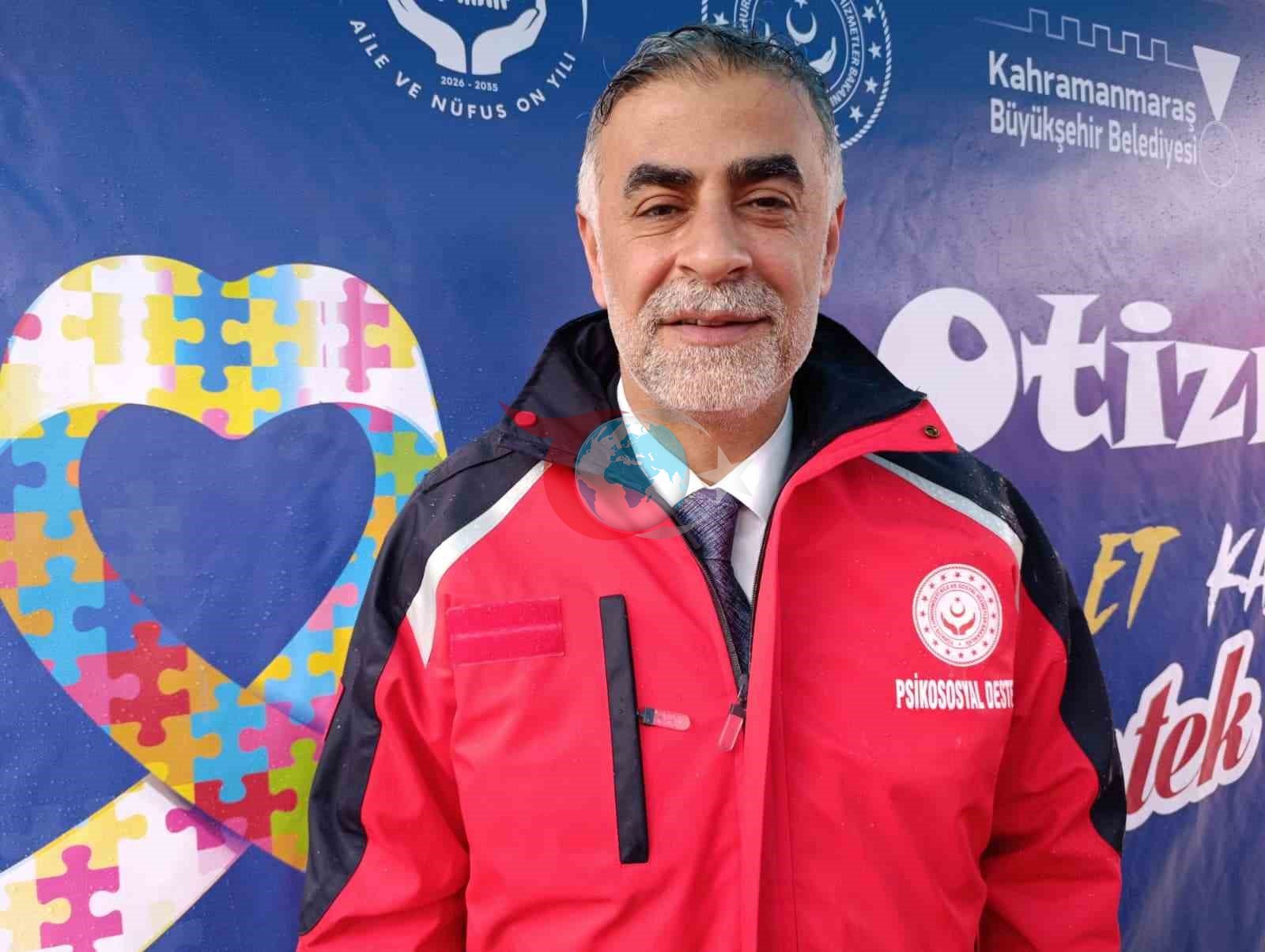 Kahramanmaraş&rsquo;ta kalp balonlarıyla otizme dikkat çekildi