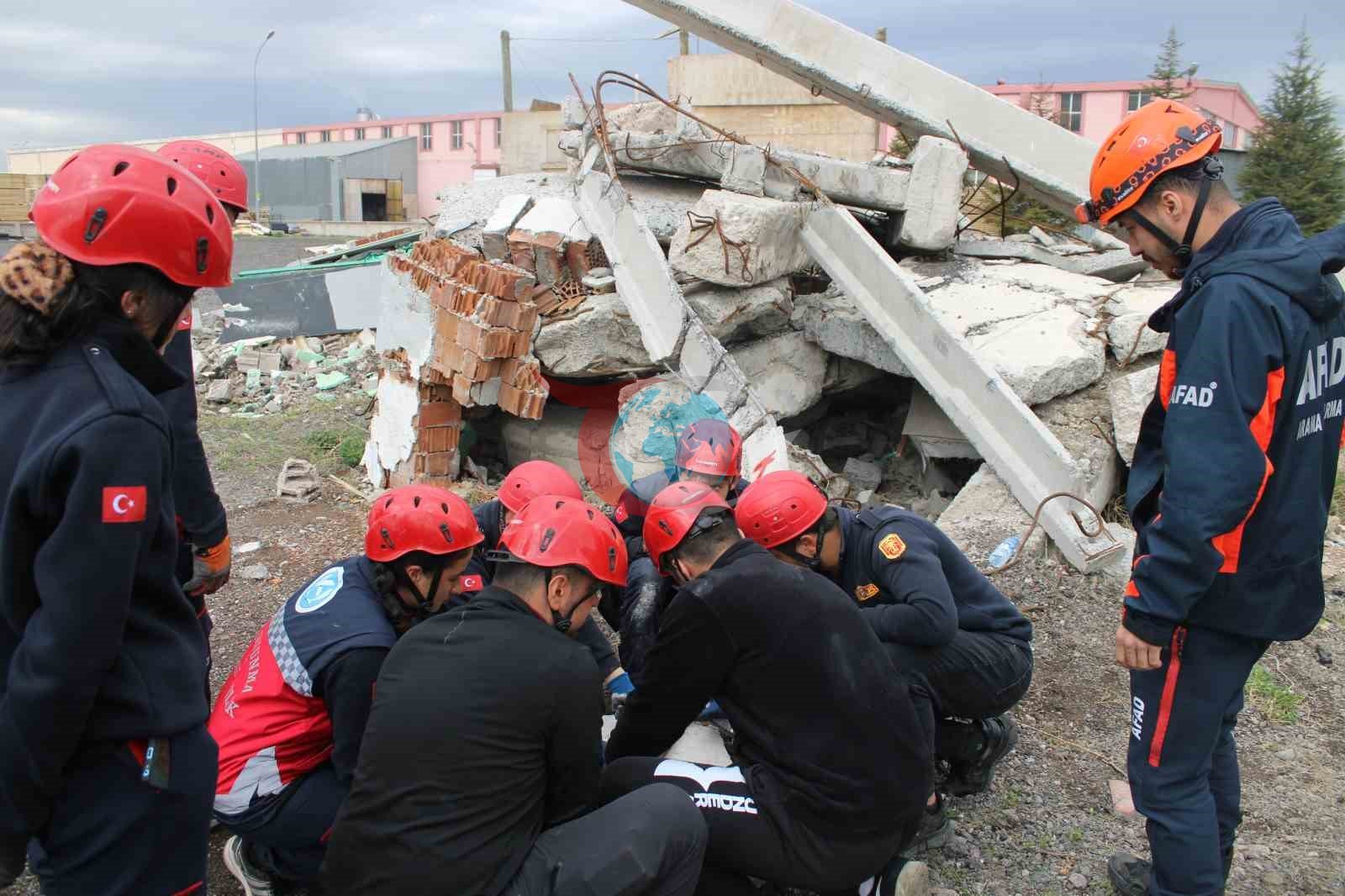 Kıbrıs'ta Düzenlenecek Arama Kurtarma Oyunlarına Kayseri'den Hazırlık