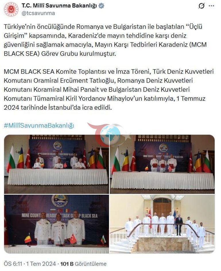 MSB: Montrö Sözleşmesinden taviz verilmesi söz konusu değildir