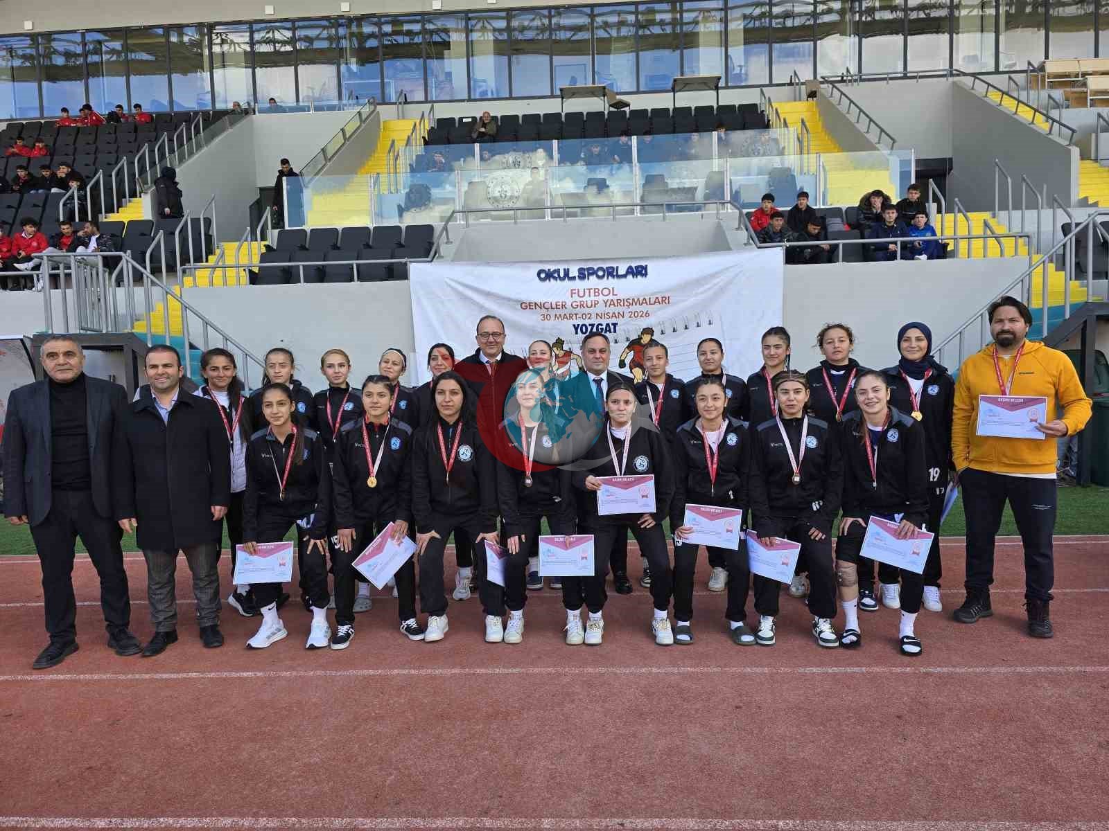 Yozgat’ta 288 sporcunun katıldığı Okul Sporları Futbol Müsabakaları tamamlandı