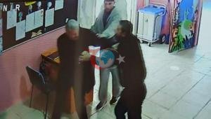 Ahlatta dehşete düşüren görüntü 2 okul müdürüne saldırdı