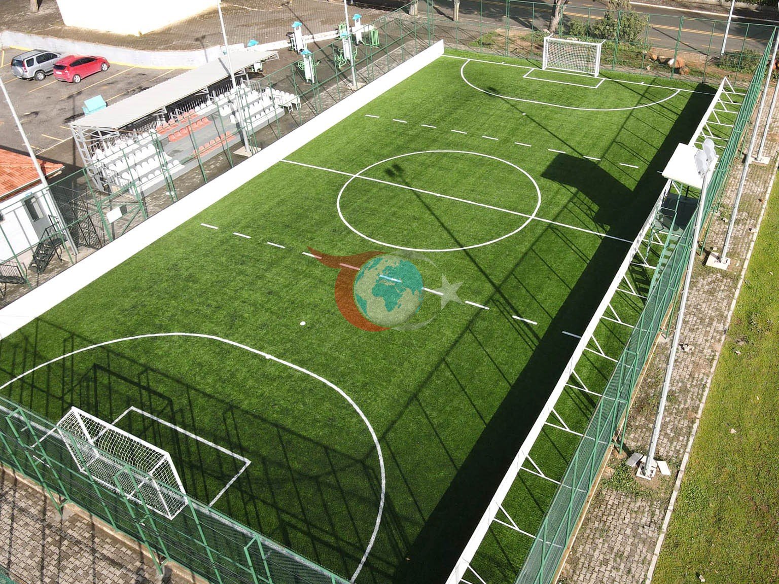 Şirinköy'de Görme Engelliler İçin Futbol Sahası Yeniden Hayat Buldu