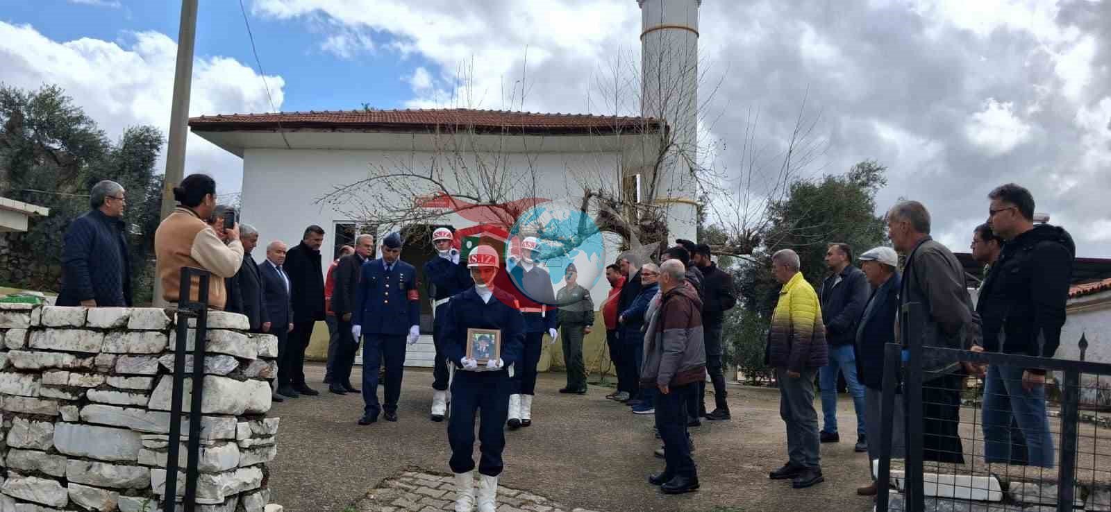 Yatağan'da Kıbrıs Gazisi Hüseyin Meşealan'a Veda