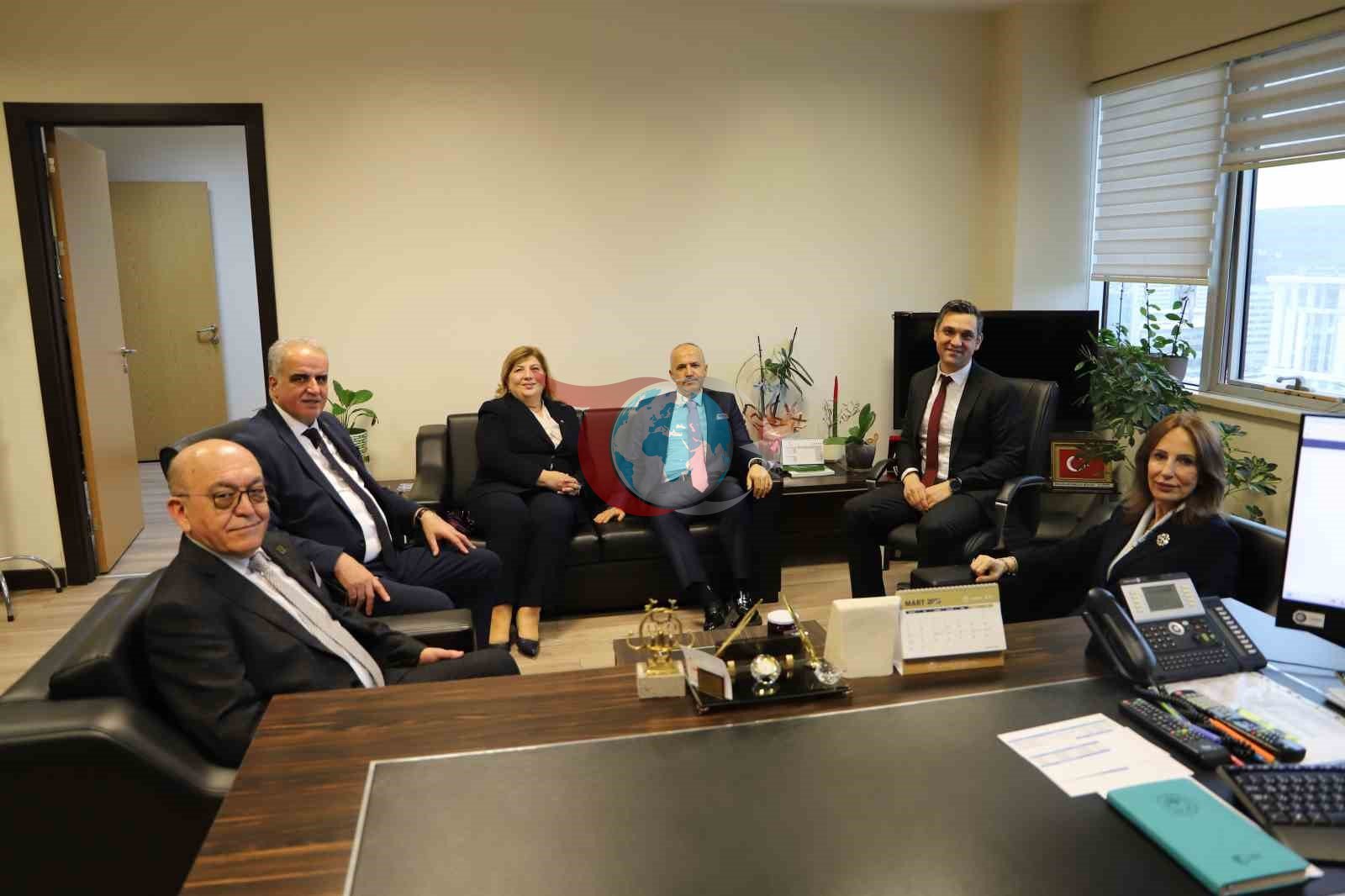 KUTSO Heyeti, Dr. Emre Yeniay'a Nezaket Ziyareti Gerçekleştirdi