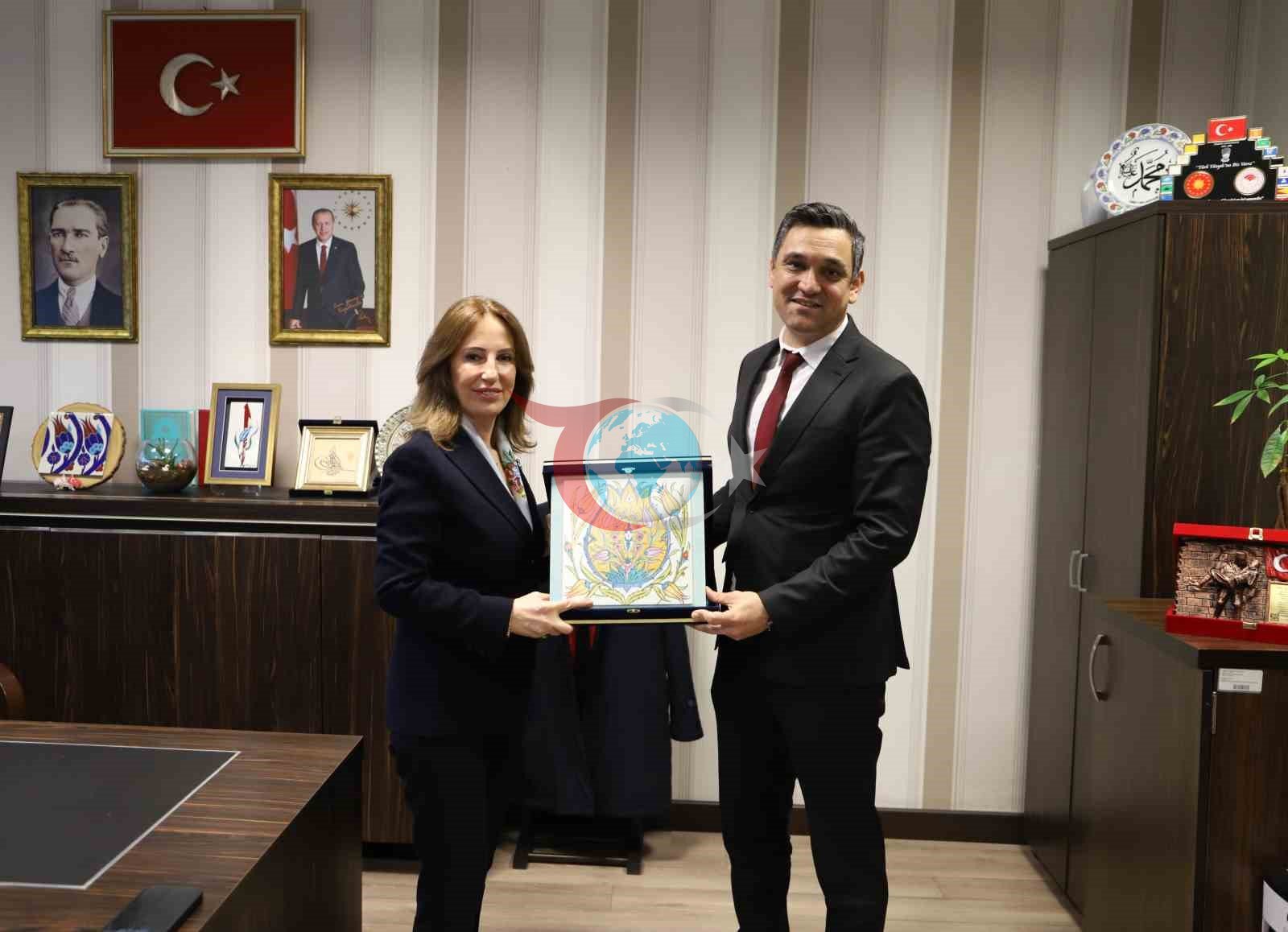 KUTSO Heyeti, Tarım Havzaları Daire Başkanı Dr. Emre Yeniay&rsquo;ı ziyaret etti