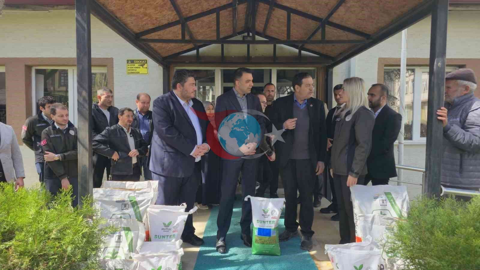Bilecik’te çiftçilere tohum desteği sağlandı
