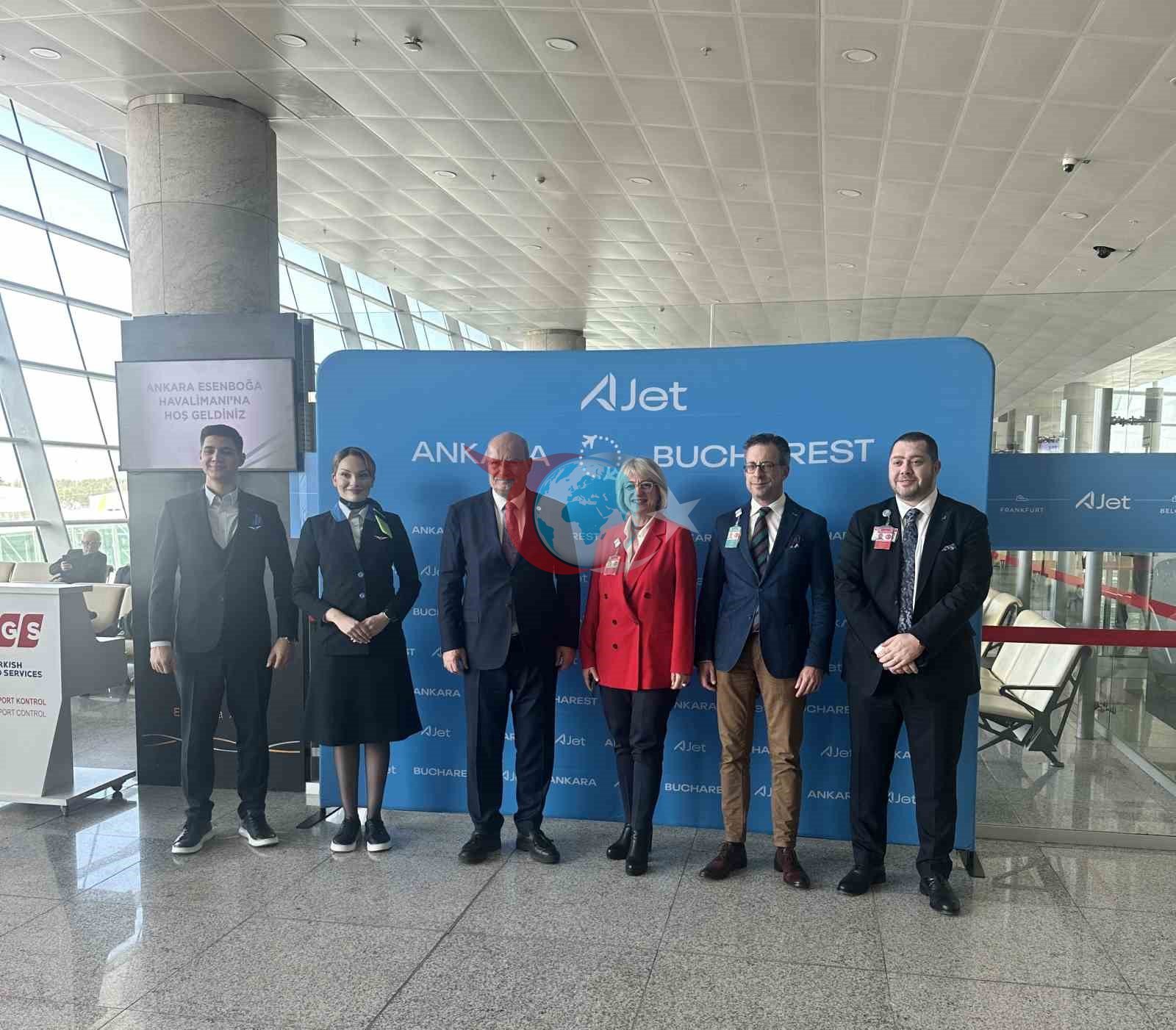 Ankara Esenboğa&rsquo;dan Bükreş&rsquo;e direkt uçuşlar başladı