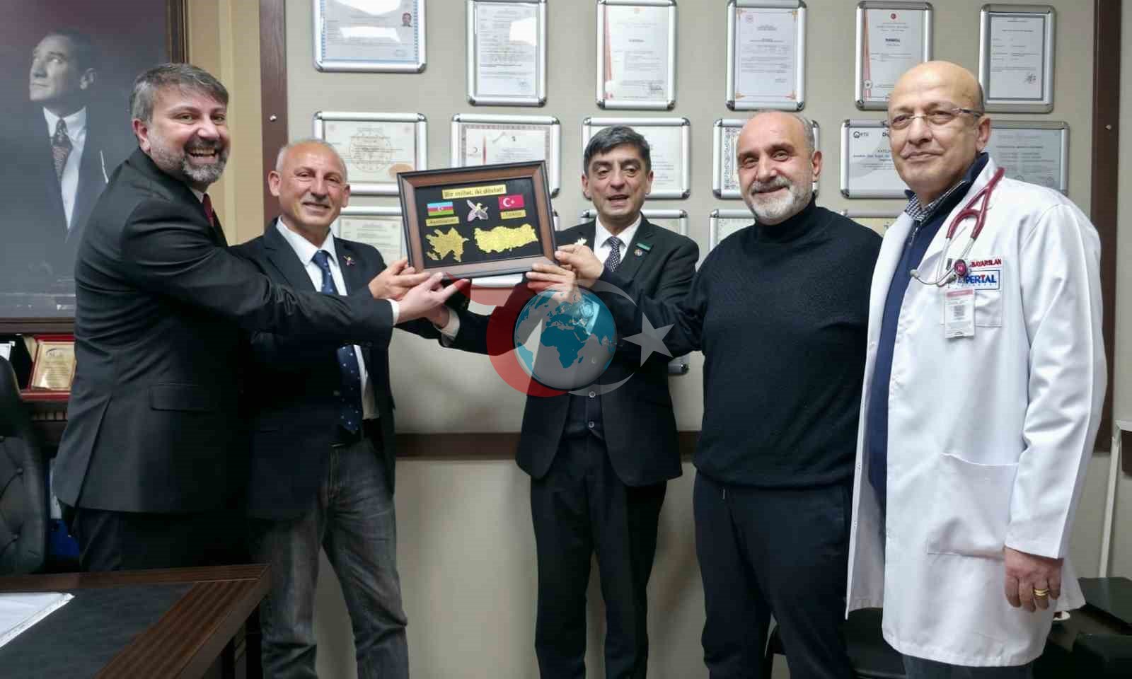 Azerbaycan sağlık turizmi heyeti Özel İmperial Hastanesi&rsquo;ni gezdi