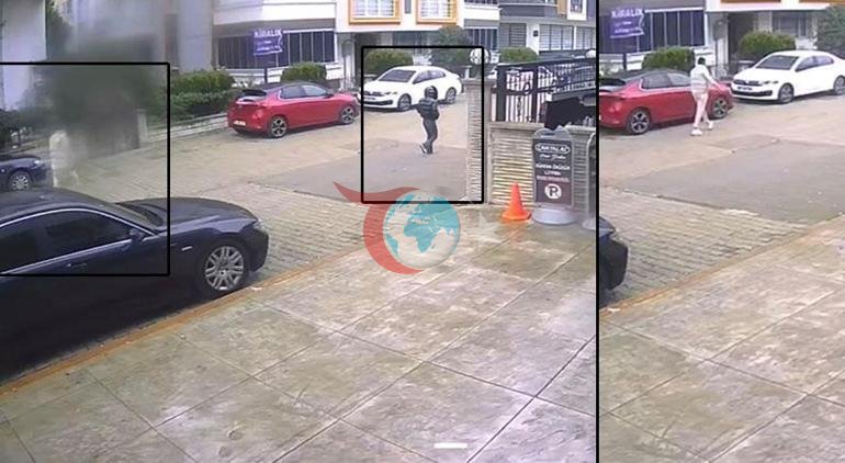 Yolda yürüyen kadını takip edip taciz etti Yüzündeki dövme sapığı ele verdi