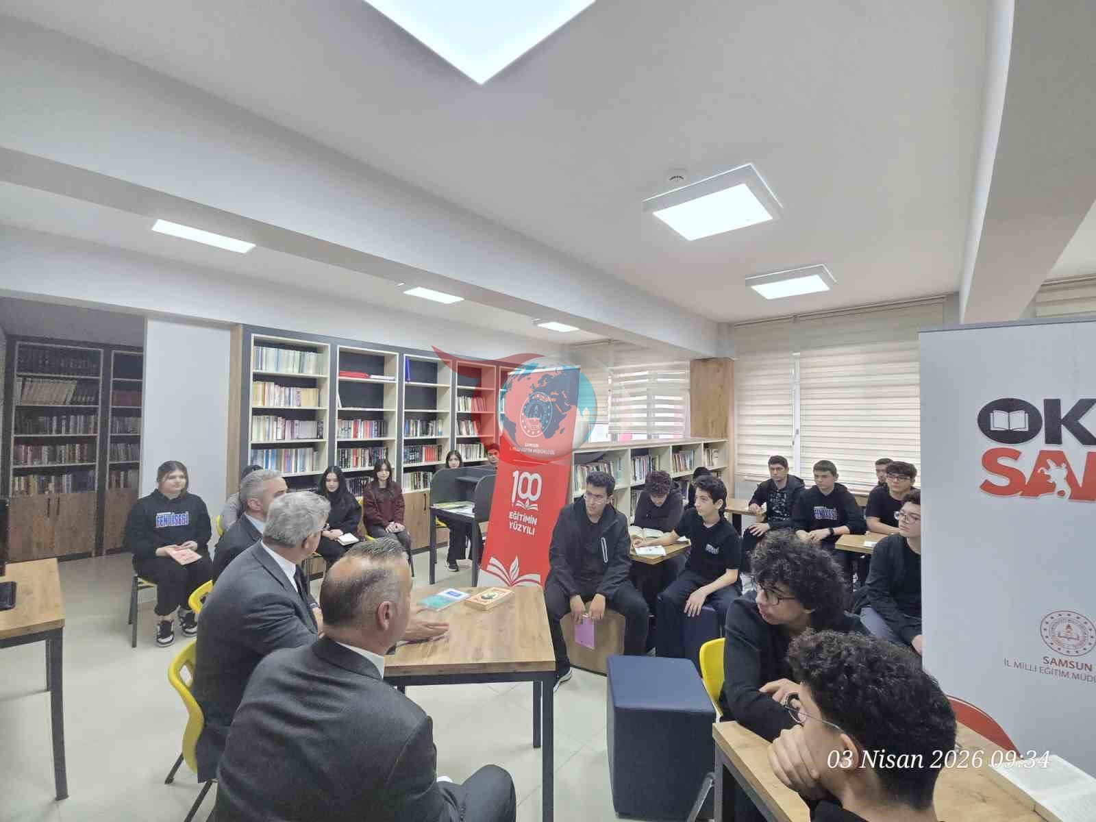 Kitapla büyüyen nesiller için Samsun&rsquo;da seferberlik: Kütüphaneler Haftası dolu dolu geçti
