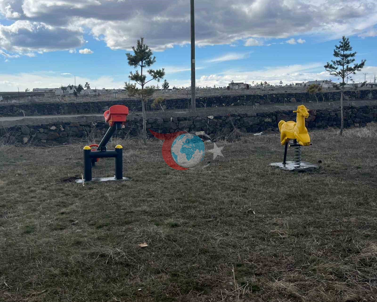 Akyaka’da çocuklara park müjdesi gerçek oldu