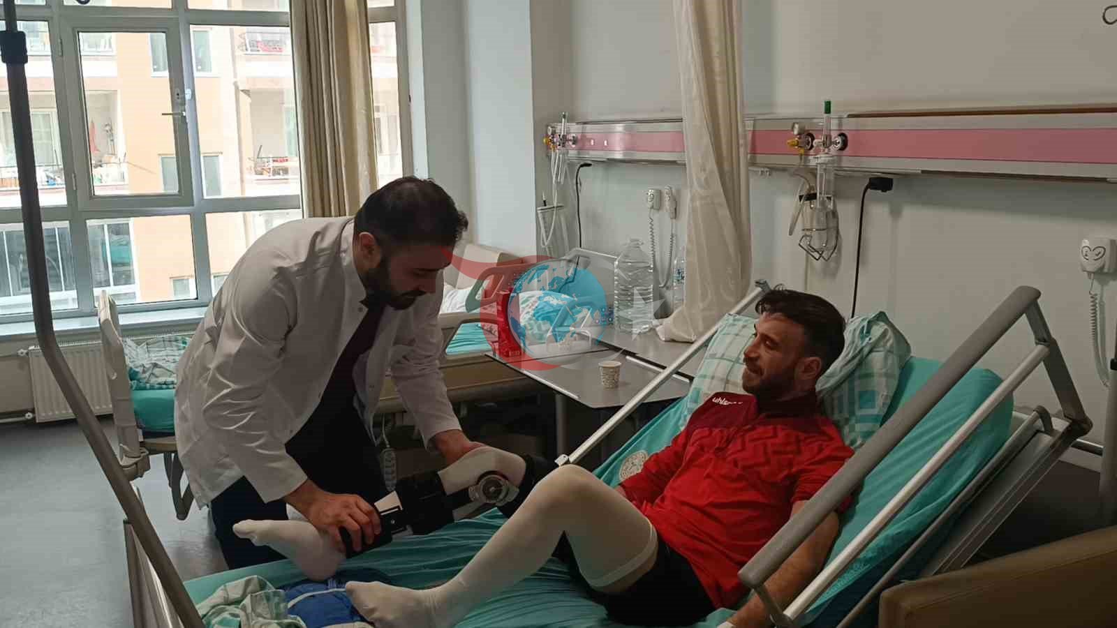 Dinarsporlu Ramazan Demir’e başarılı ameliyat