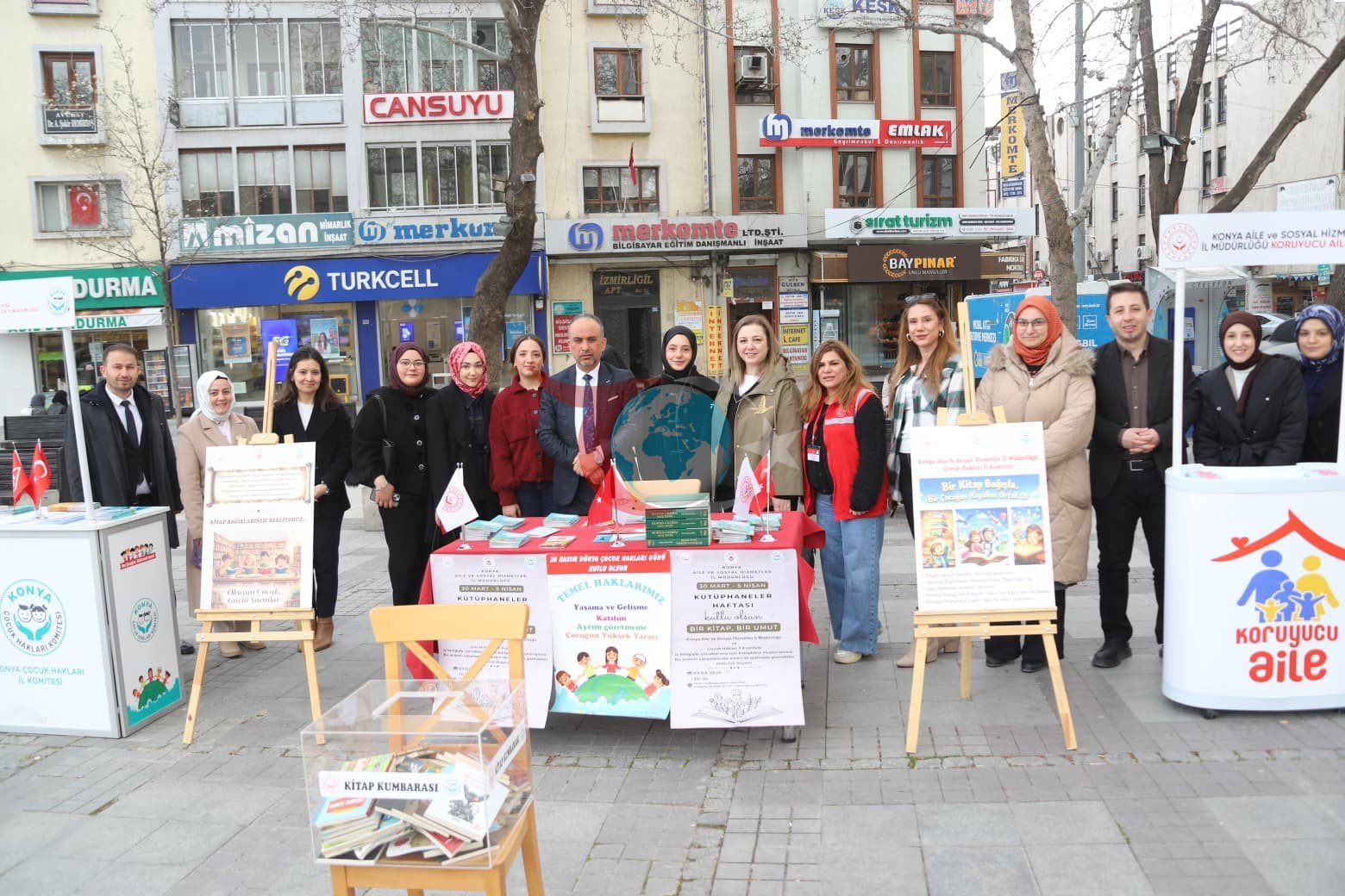 Konya&rsquo;da çocuk evlerine kütüphaneler oluşturuluyor