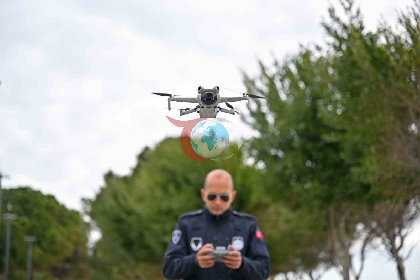 Antalya'da Zabıta Ekiplerinden Dron Destekli Denetim