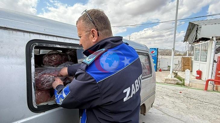 Gaziantep'te Durdurulan Kamyonetten Sağlıksız Sakatat Çıktı