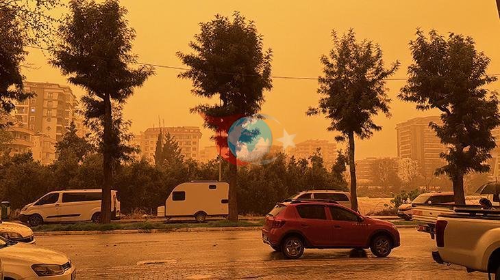 Antalya'da Toz Taşınımı Hayatı Felç Etti
