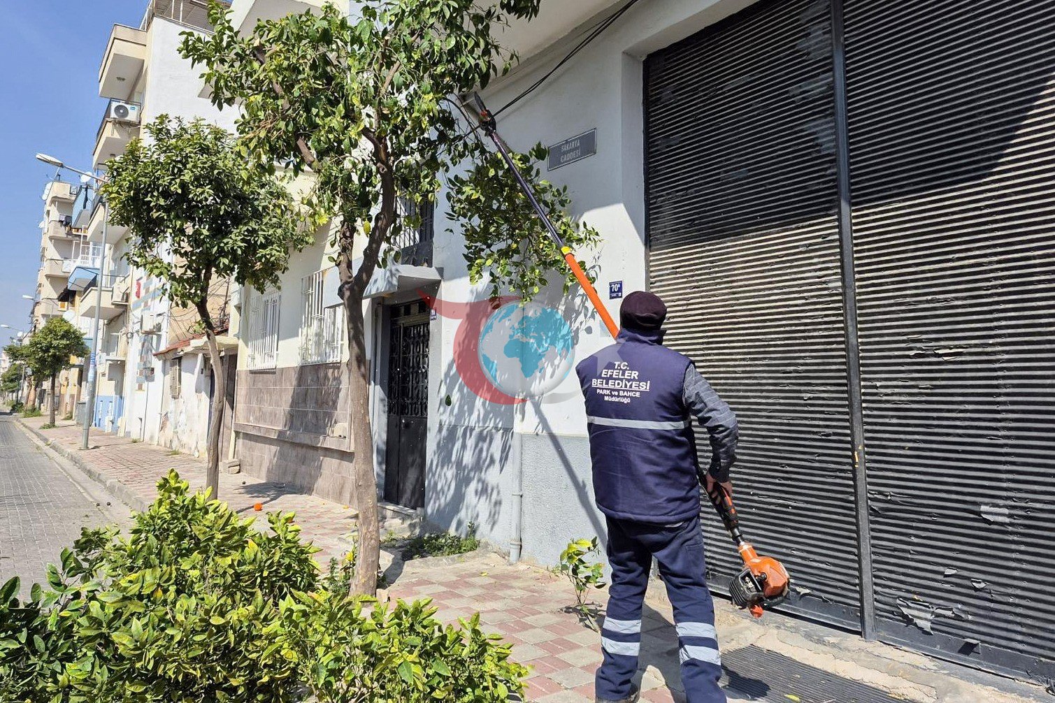 Efeler Belediyesi’nden tarihi mahallelerde çevre düzenlemesi