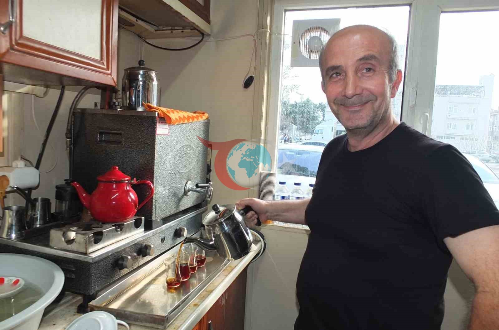 Burhaniye&rsquo;de çayını içmedik yok