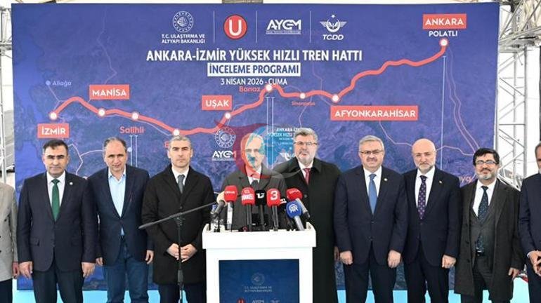 Ankara-İzmir arası hızlı tren 14 saatlik yol 3.5 saate düşecek