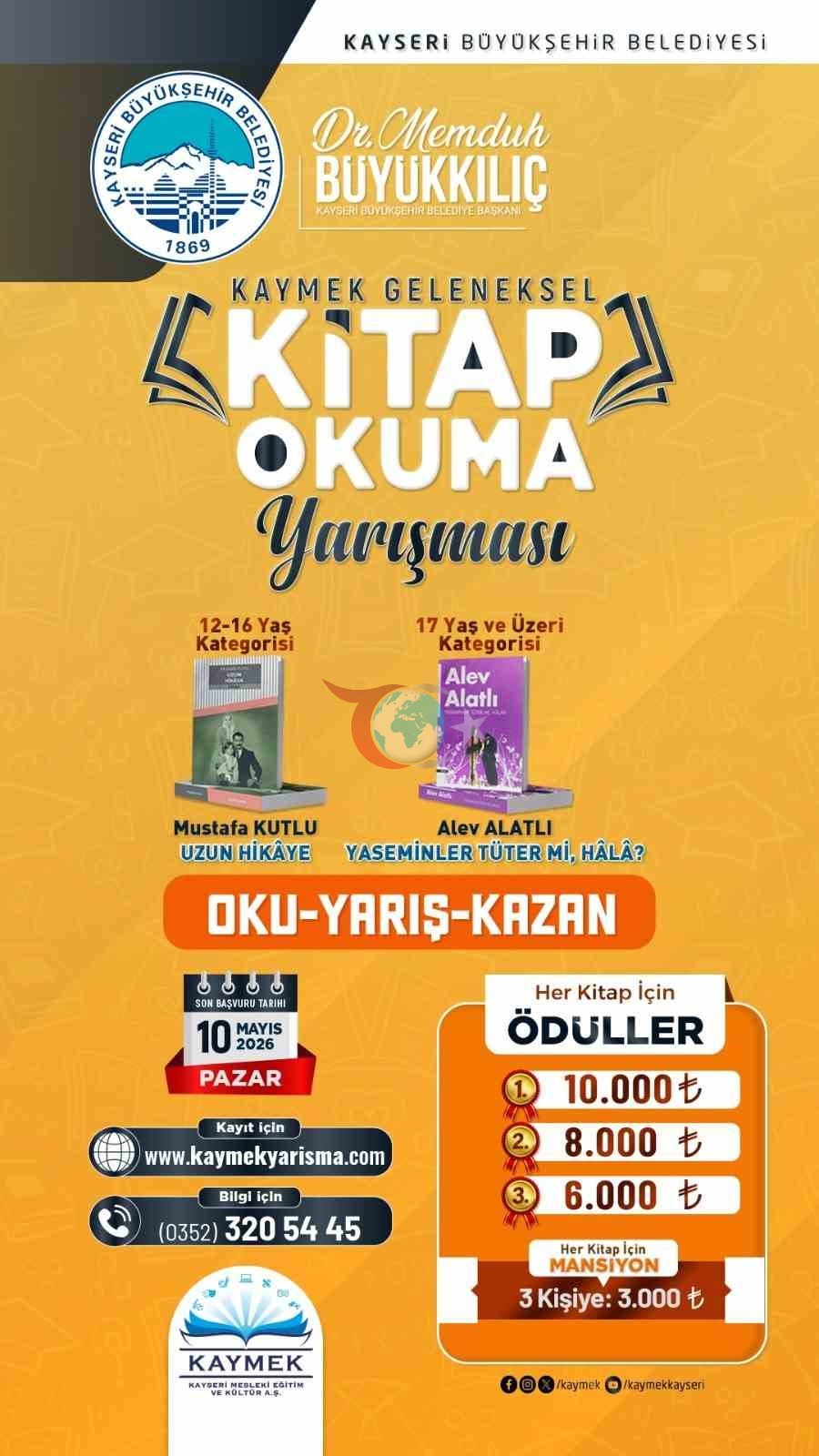 Büyükşehir&rsquo;den kitap sevgisini büyüten yarışma