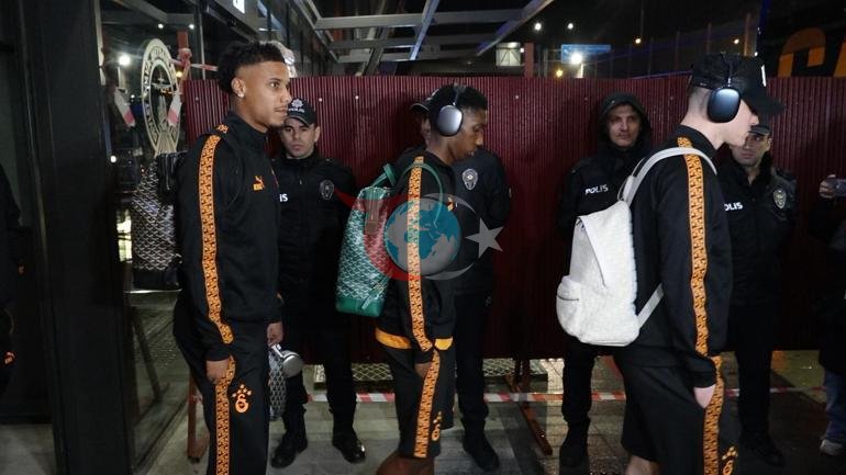 Galatasaray kafilesi Trabzon’da