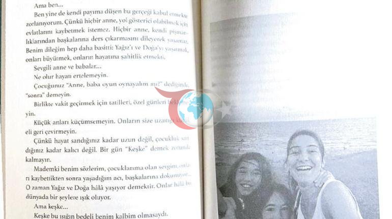 Öldürülen çocukları için kitap yazdı