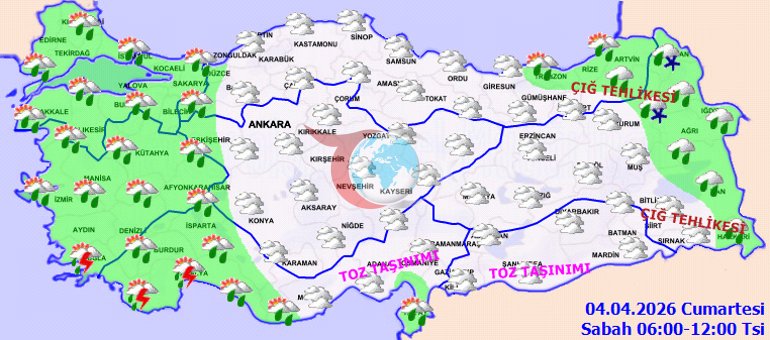 Son dakika... Meteoroloji paylaştı 13 il için sarı kod: Kuvvetli geliyor