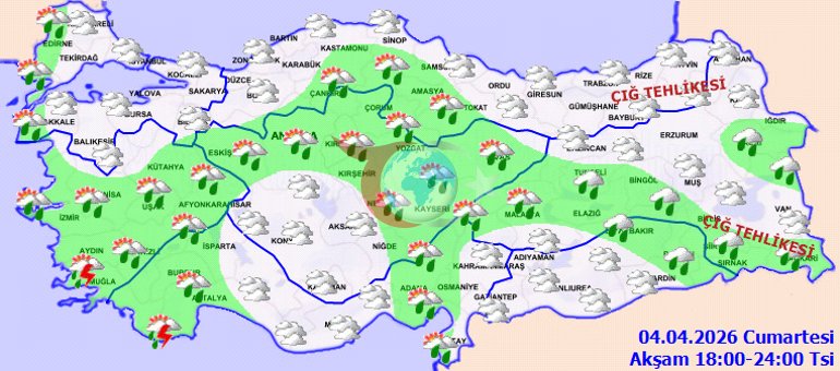 Son dakika... Meteoroloji paylaştı 13 il için sarı kod: Kuvvetli geliyor