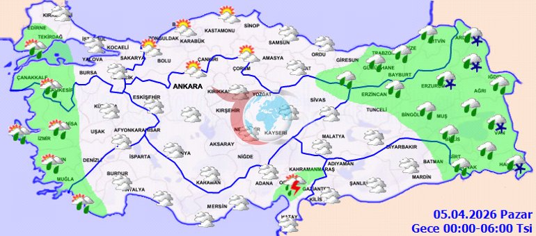Son dakika... Meteoroloji paylaştı 13 il için sarı kod: Kuvvetli geliyor