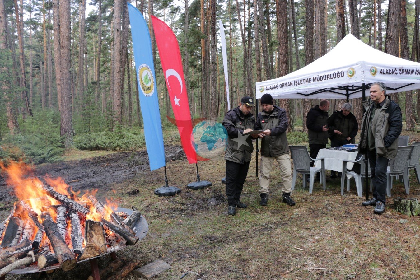 Oryantiring parkurunda Düzce ikinci oldu