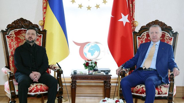 Erdoğan ve Zelenskiy ile İstanbul'da bir araya geldi - Resim: 1